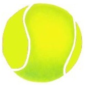 yellow ball tennis